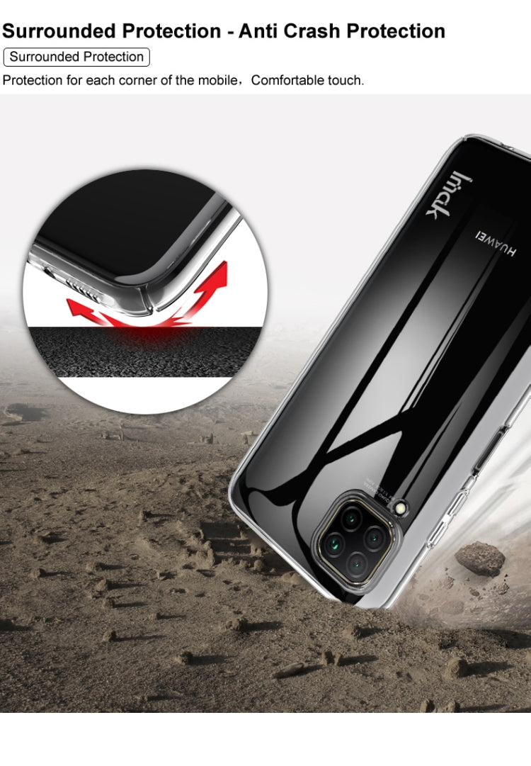 For Huawei Nova 6 SE IMAK Wing II Wear-resisting Crystal Protective Case