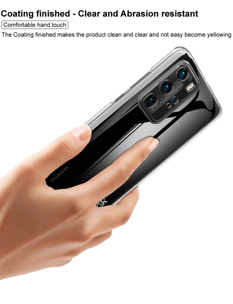 For Huawei P40 Pro IMAK Wing II Wear-resisting Crystal Protective Case