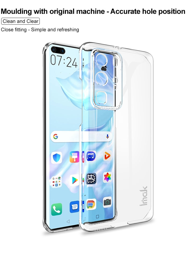 For Huawei P40 Pro IMAK Wing II Wear-resisting Crystal Protective Case