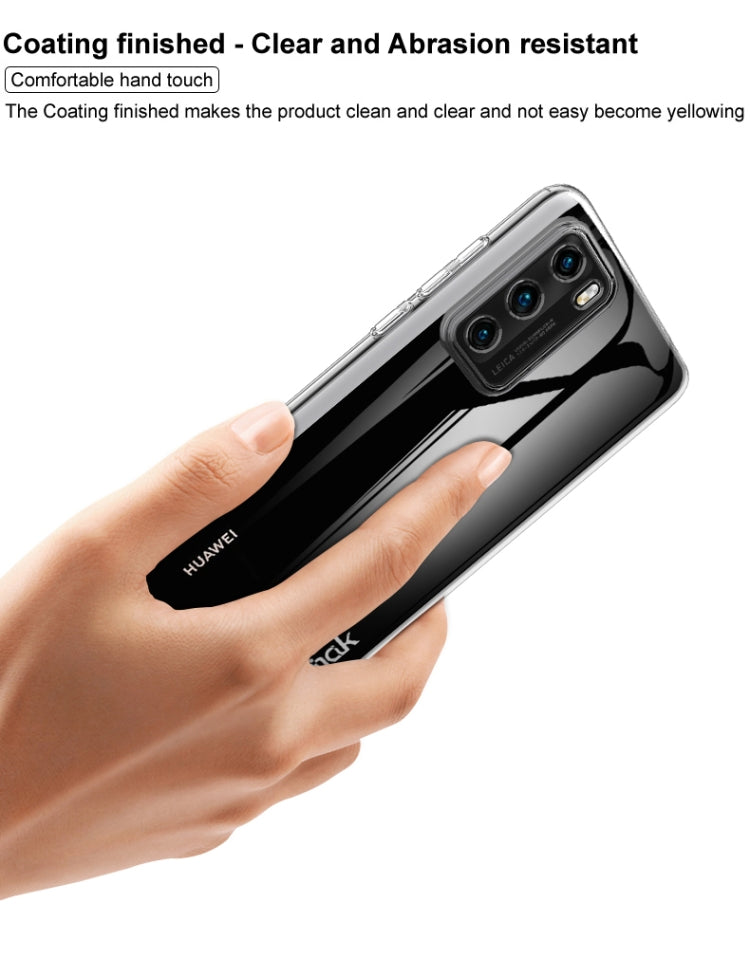 For Huawei P40 IMAK Wing II Wear-resisting Crystal Protective Case
