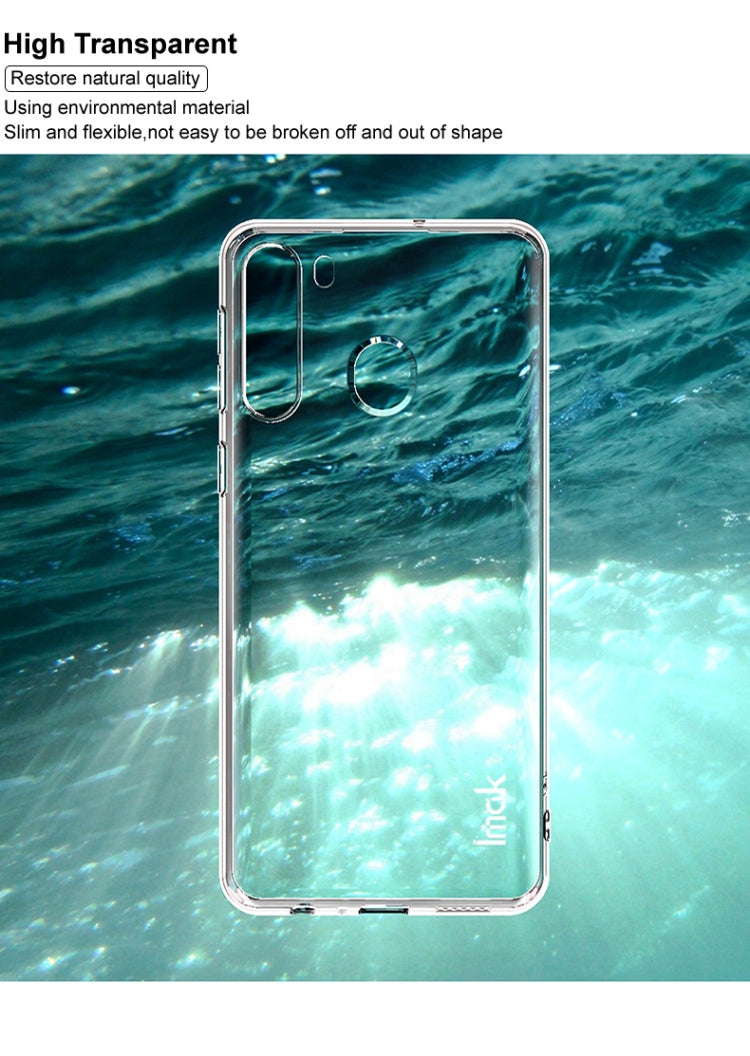 For Samsung Galaxy A21 IMAK Wing II Wear-resisting Crystal Protective Case