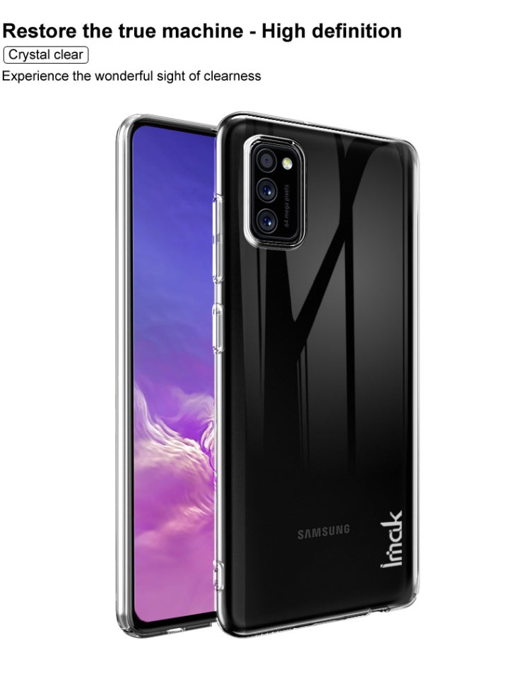 For Samsung Galaxy A41 IMAK Wing II Wear-resisting Crystal Protective Case