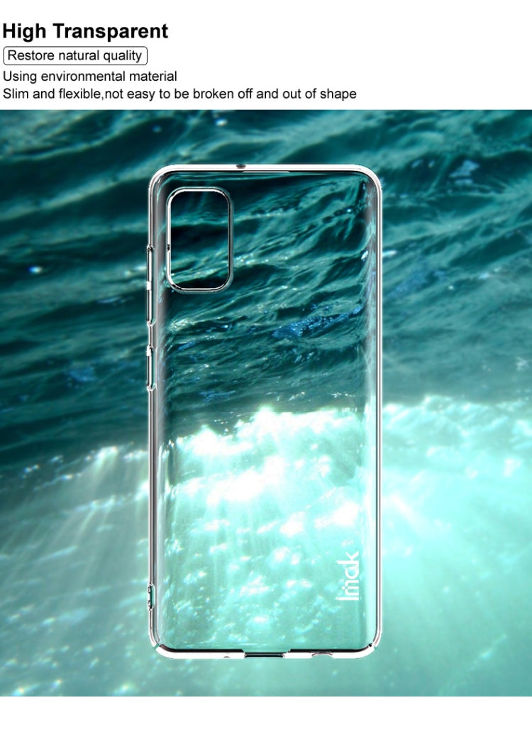 For Samsung Galaxy A41 IMAK Wing II Wear-resisting Crystal Protective Case
