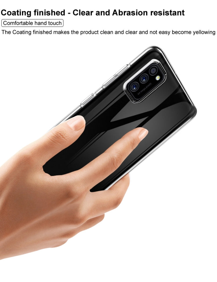 For Samsung Galaxy A41 IMAK Wing II Wear-resisting Crystal Protective Case