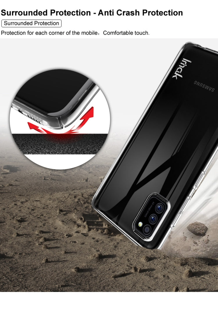 For Samsung Galaxy A41 IMAK Wing II Wear-resisting Crystal Protective Case