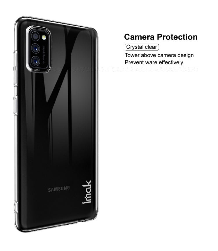 For Samsung Galaxy A41 IMAK Wing II Wear-resisting Crystal Protective Case