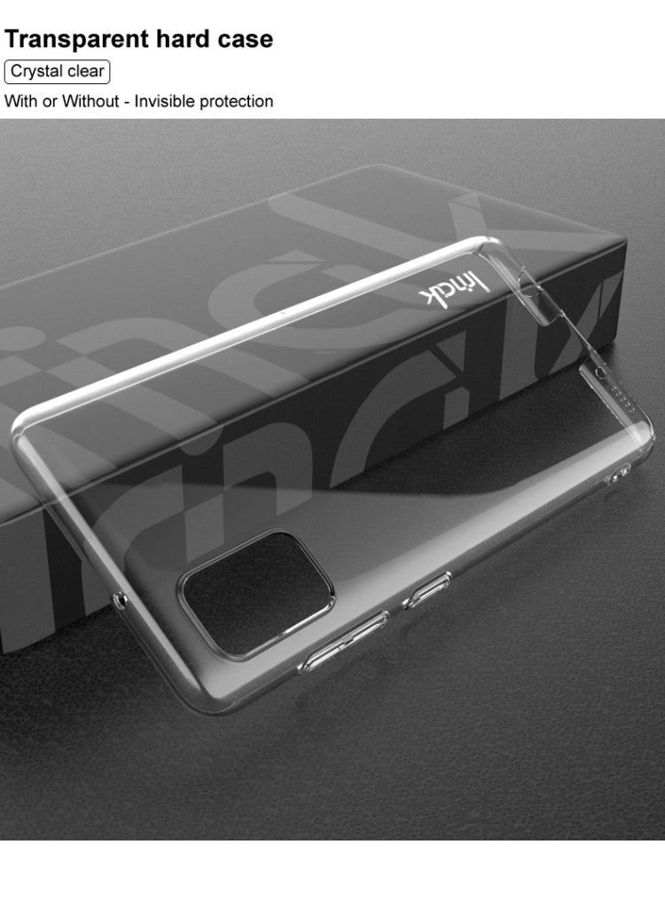 For Samsung Galaxy A41 IMAK Wing II Wear-resisting Crystal Protective Case