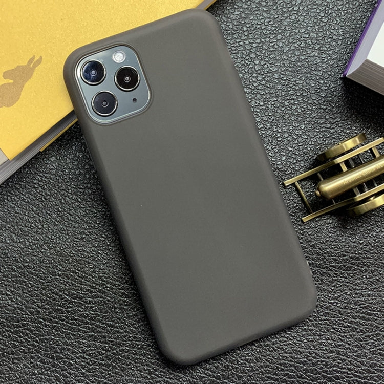 For iPhone 11 Pro Shockproof Frosted TPU Transparent Protective Case