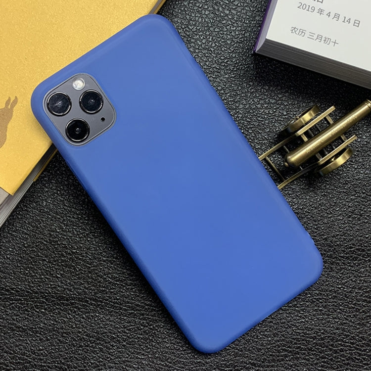 For iPhone 11 Pro Max Shockproof Frosted TPU Transparent Protective Case