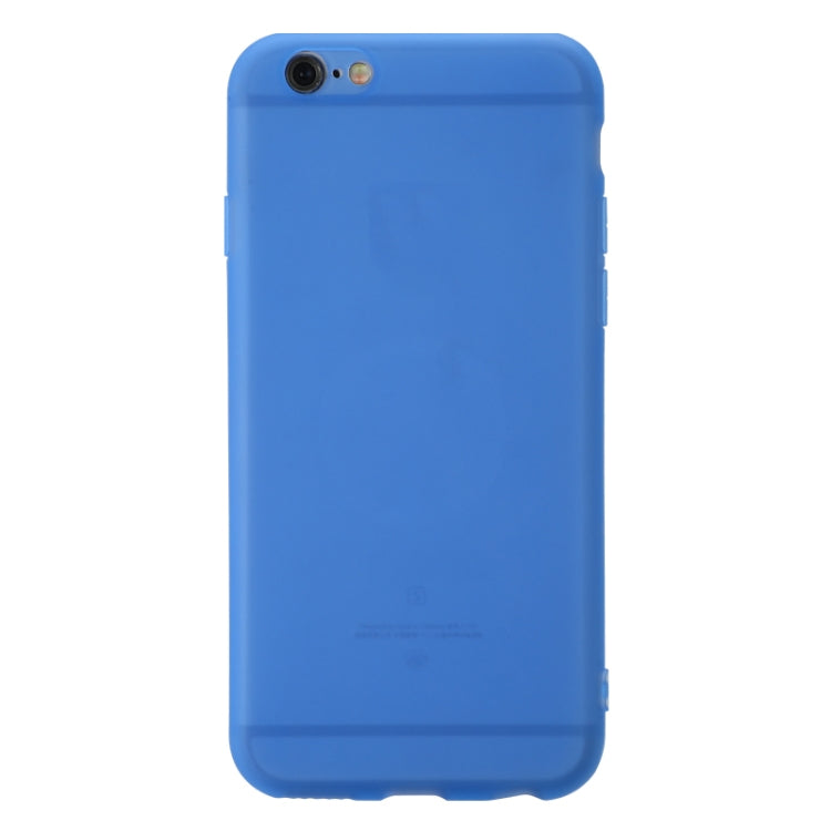 For iPhone 6 Shockproof Frosted TPU Transparent Protective Case