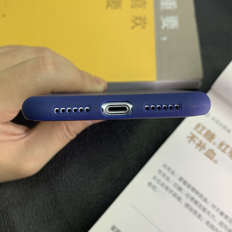 For iPhone XR Shockproof Frosted TPU Transparent Protective Case