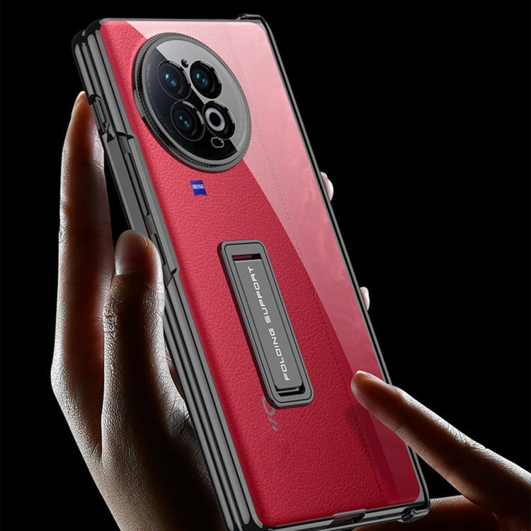 For vivo X Fold2 GKK Integrated Folding Hinge Phone Case with Holder