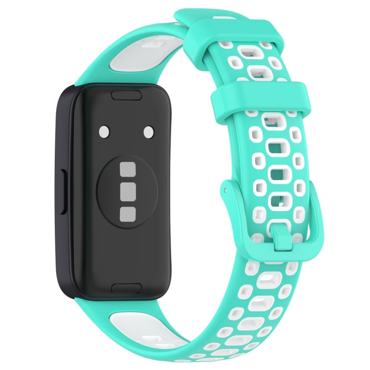 For Huawei Band 8 Two Color Silicone Replacement Watch Band