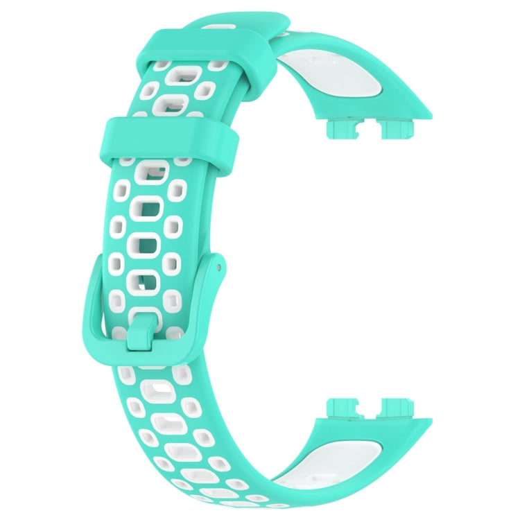 For Huawei Band 8 Two Color Silicone Replacement Watch Band