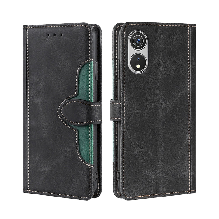 For CUBOT P60 Skin Feel Magnetic Buckle Leather Phone Case