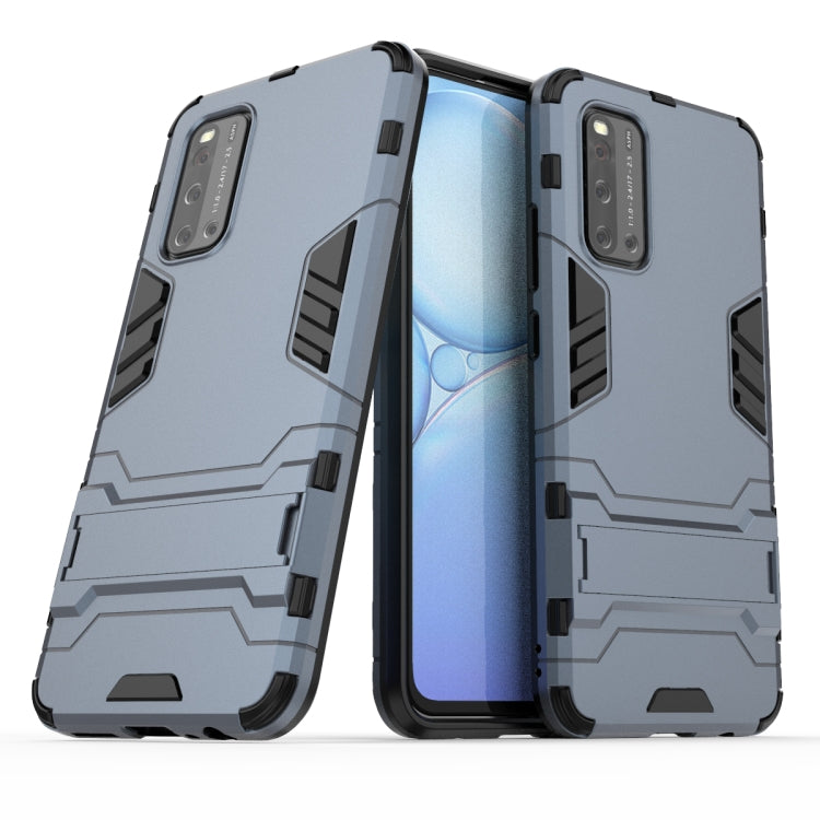 For Vivo V19 (India) PC + TPU Anti-fall Protective Case with Invisible Holder