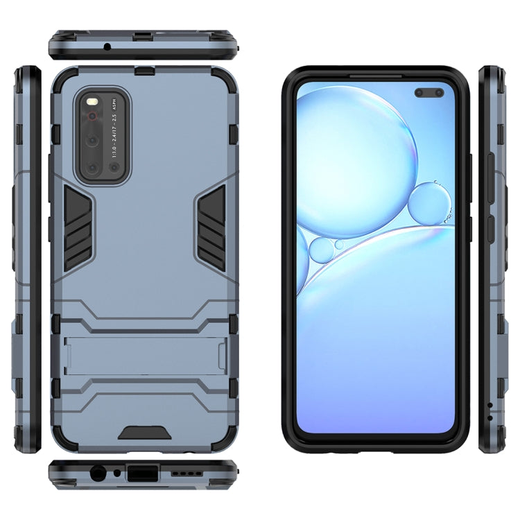 For Vivo V19 (India) PC + TPU Anti-fall Protective Case with Invisible Holder