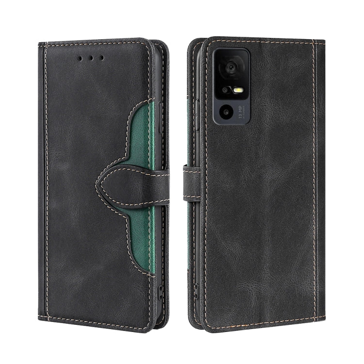 For TCL 40 XE 5G / 40X 5G T601D Skin Feel Magnetic Buckle Leather Phone Case