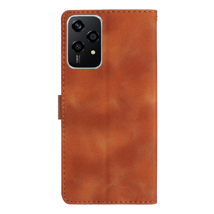 For Honor 200 Lite Global Flower Butterfly Embossing Pattern Leather Phone Case