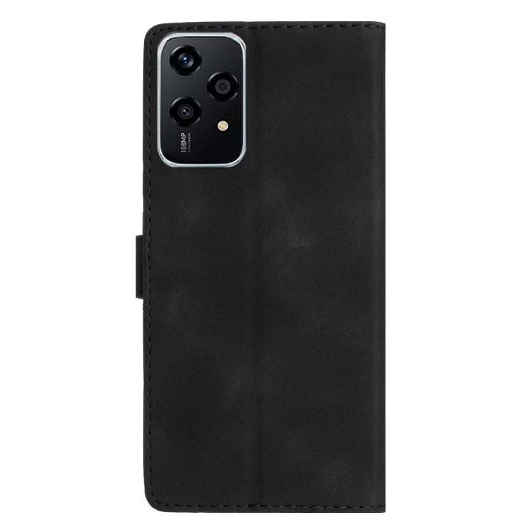 For Honor 200 Lite Global Flower Butterfly Embossing Pattern Leather Phone Case