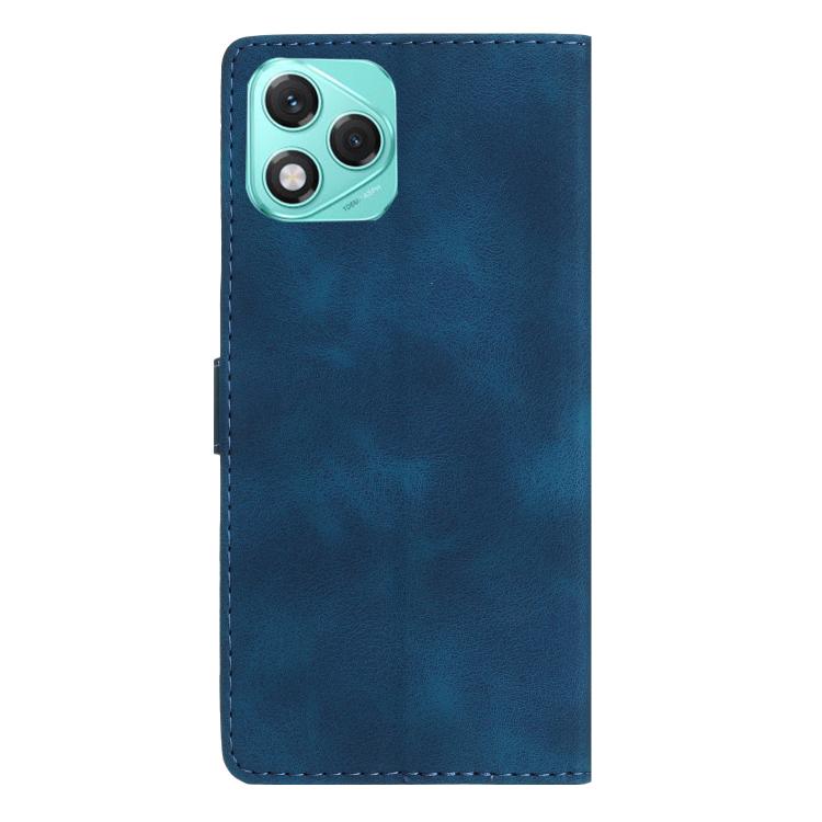 For Honor 400 Lite Global Flower Butterfly Embossing Pattern Leather Phone Case