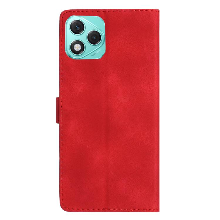 For Honor 400 Lite Global Flower Butterfly Embossing Pattern Leather Phone Case