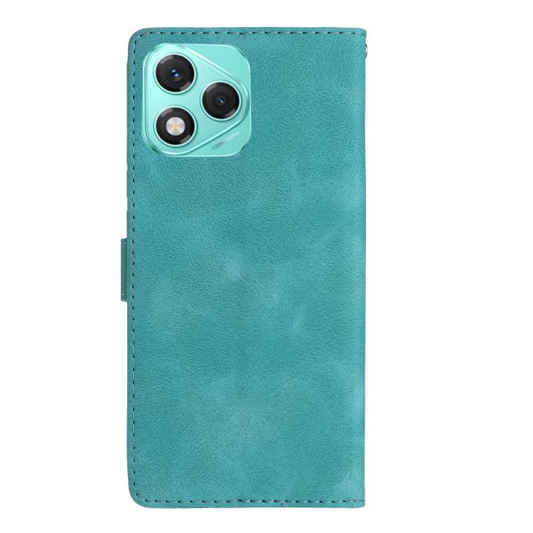 For Honor 400 Lite Global Flower Butterfly Embossing Pattern Leather Phone Case