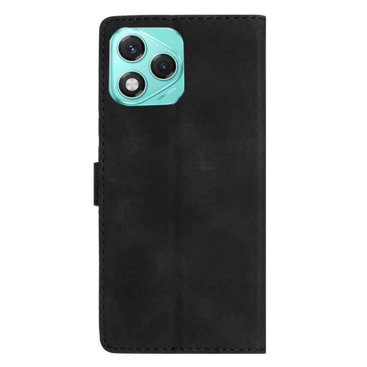 For Honor 400 Lite Global Flower Butterfly Embossing Pattern Leather Phone Case