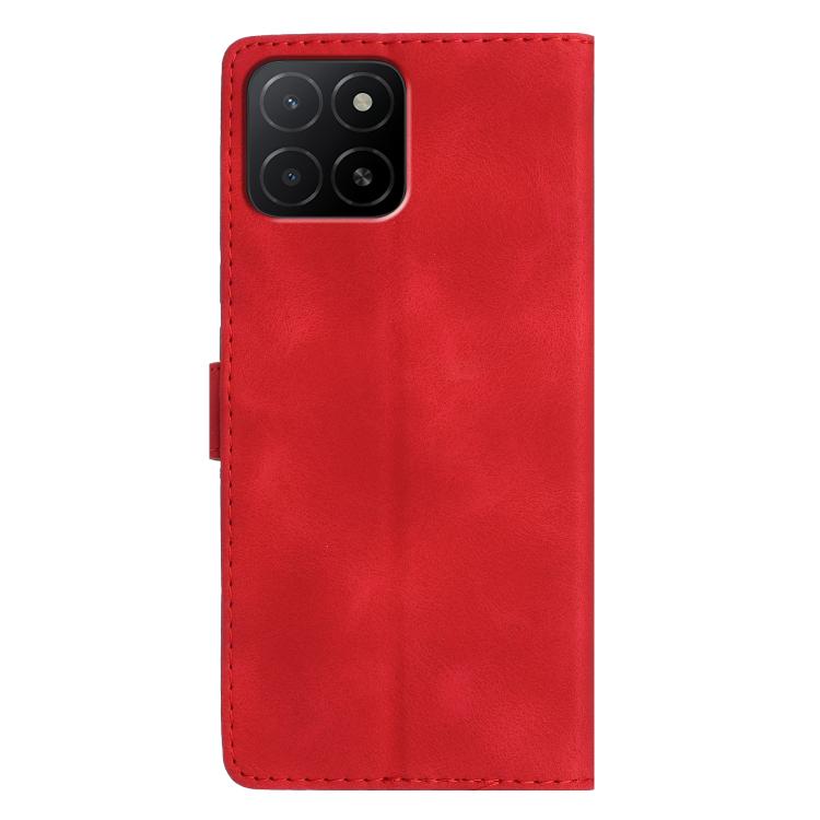 For Honor X5b Flower Butterfly Embossing Pattern Leather Phone Case