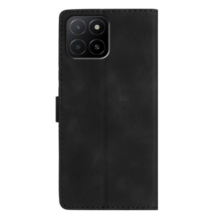 For Honor X5b Flower Butterfly Embossing Pattern Leather Phone Case
