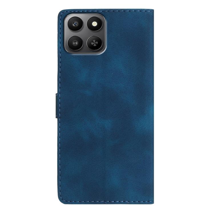 For Honor 400 Smart 5G Flower Butterfly Embossing Pattern Leather Phone Case