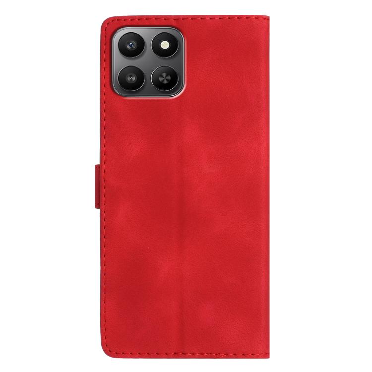 For Honor 400 Smart 5G Flower Butterfly Embossing Pattern Leather Phone Case