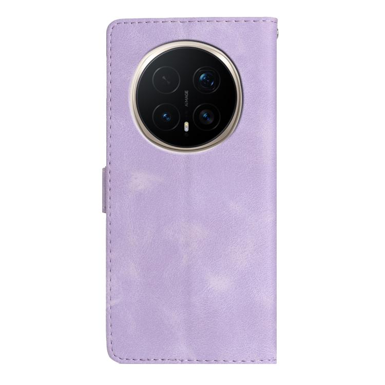 For Honor Magic8 Pro Flower Butterfly Embossing Pattern Leather Phone Case