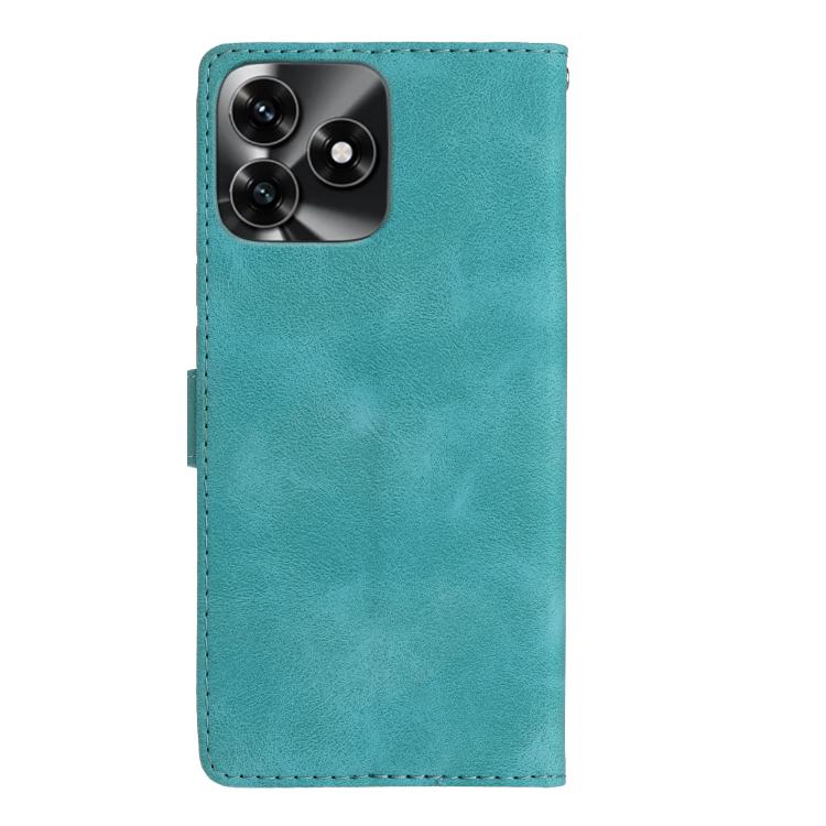 For Honor X5c 4G Flower Butterfly Embossing Pattern Leather Phone Case