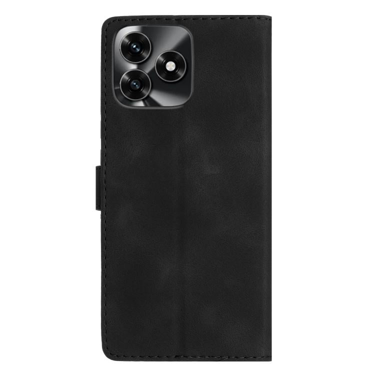 For Honor X5c 4G Flower Butterfly Embossing Pattern Leather Phone Case