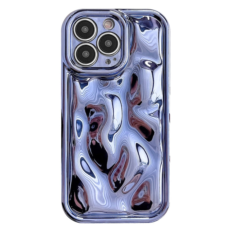 For iPhone 16 Pro Max Electroplating Meteorite Texture TPU Phone Case