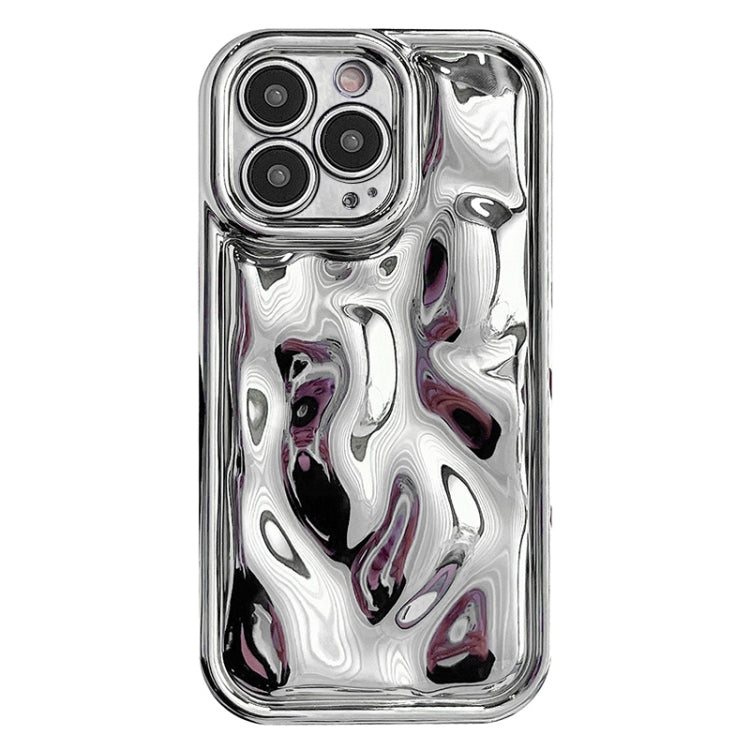 For iPhone 16 Pro Electroplating Meteorite Texture TPU Phone Case