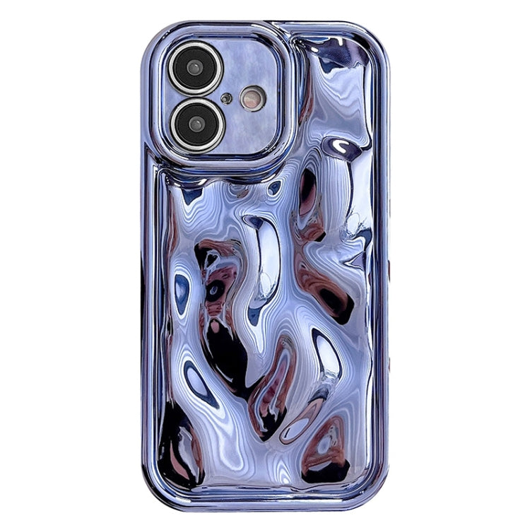For iPhone 16 Electroplating Meteorite Texture TPU Phone Case