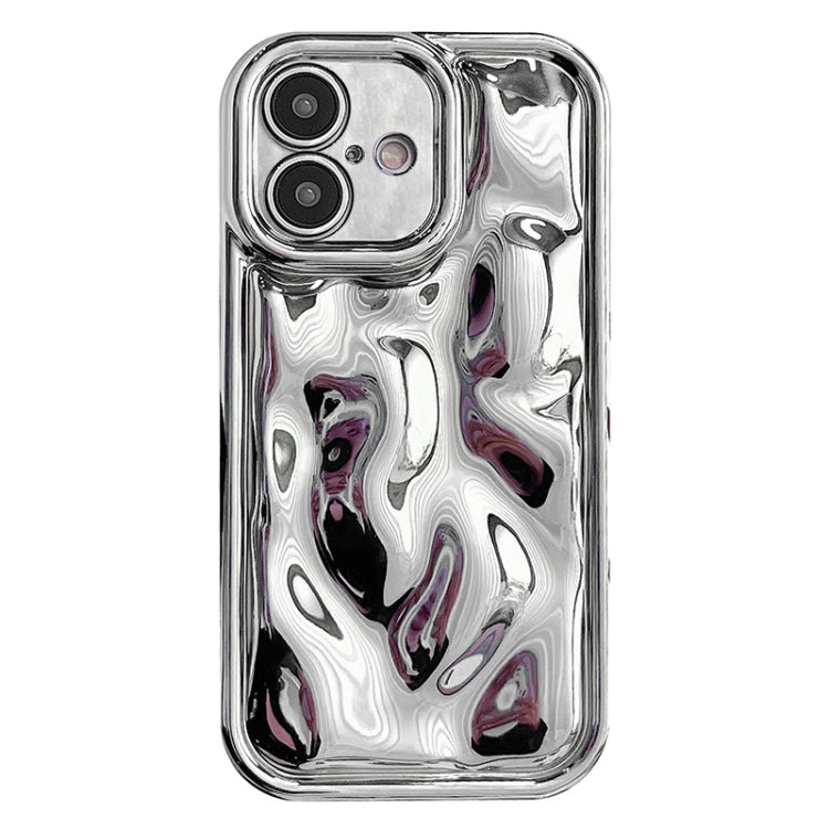 For iPhone 16 Electroplating Meteorite Texture TPU Phone Case