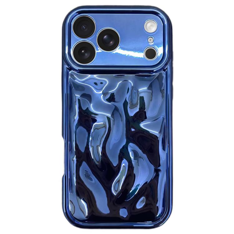 For iPhone 17 Pro Max Electroplating Meteorite Texture TPU Phone Case