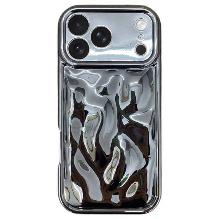 For iPhone 17 Pro Max Electroplating Meteorite Texture TPU Phone Case
