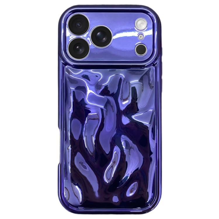 For iPhone 17 Pro Electroplating Meteorite Texture TPU Phone Case