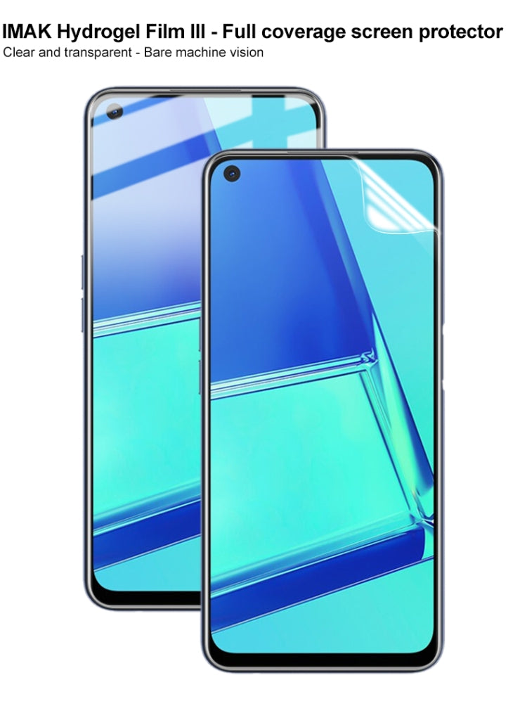 For OPPO A52 2 PCS IMAK Hydrogel Film III Full Coverage Screen Protector