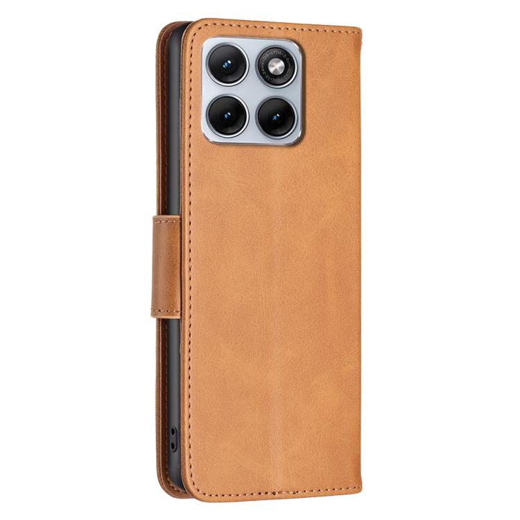 For Motorola Edge 70 Fusion 5G Lambskin Texture Pure Color Flip Leather Phone Case