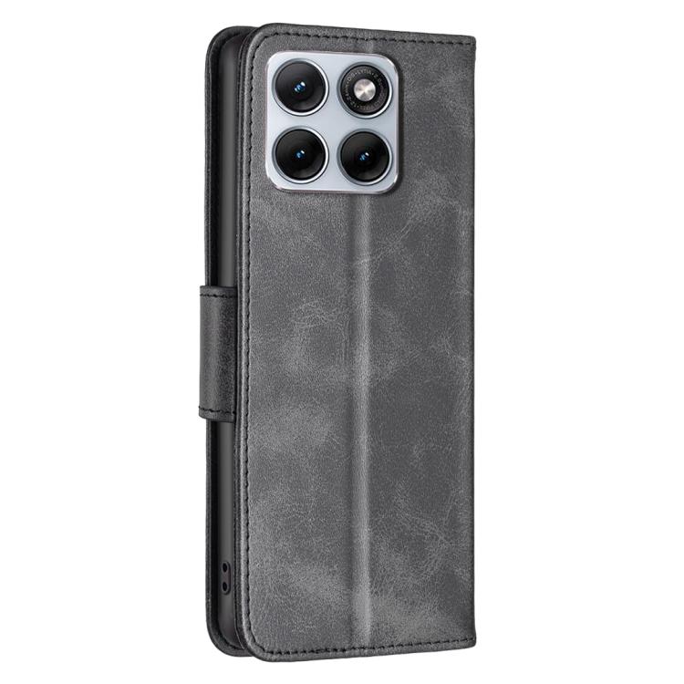For Motorola Edge 70 Fusion 5G Lambskin Texture Pure Color Flip Leather Phone Case