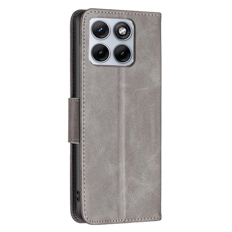 For Motorola Edge 70 Fusion 5G Lambskin Texture Pure Color Flip Leather Phone Case
