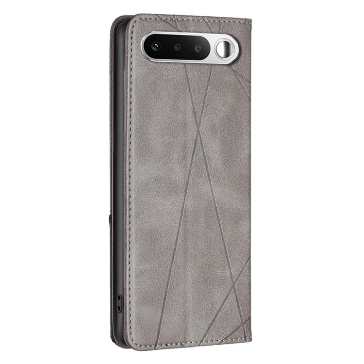 For Realme 16 5G Rhombus Texture Leather Phone Case