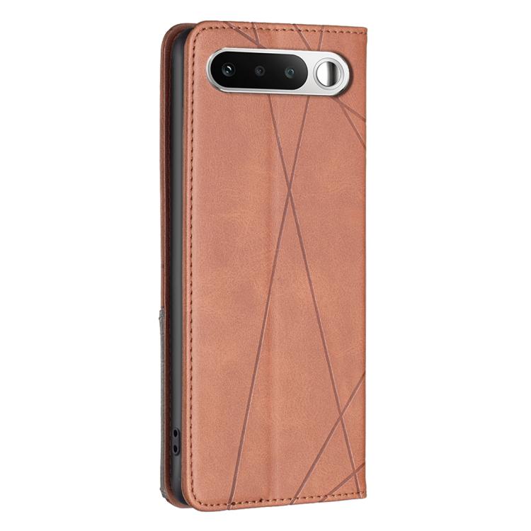 For Realme 16 5G Rhombus Texture Leather Phone Case
