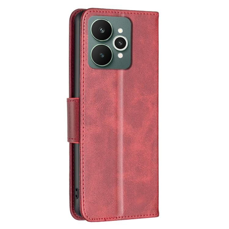 For Realme 15 Pro 5G Lambskin Texture Pure Color Flip Leather Phone Case