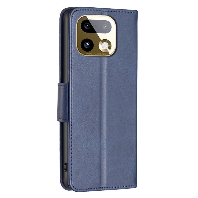 For Realme 16 Pro+ 5G Lambskin Texture Pure Color Flip Leather Phone Case